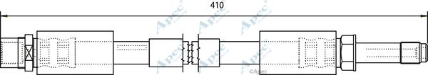 APEC BRAKING Тормозной шланг HOS3605